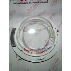 Дверца люка в сборе (стекло люка, обрамление, ручка, накладка, крепление) для стиральной машинки SAMSUNG 4.5кг WF6450N7W